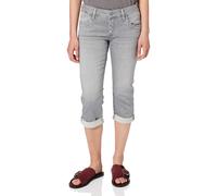 Mavi Womens Jeans Capri Alma Low-Rise, Straight Lt Grey Sporty Grey, W27