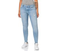Mavi Women's Jeans Trousers ADRIANA Destroyed Denim Mid-Rise, Super Skinny...