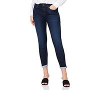 Mavi Women's Lexy Skinny Jeans, Blue Deep Sateen Glam 26682, 32W / 27L