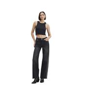 Mavi Women's Malibu Jeans, Dark Smoke Brushed Denim, 25/30