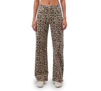 Mavi Women's Malibu Jeans, Leopard Denim, 25W x 30L