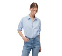 Mavi Women's Woven Shirt Blouse, Ensign Blue Tiny Leaf Print, XL, Ensign Blue Tiny Leaf Print, XL