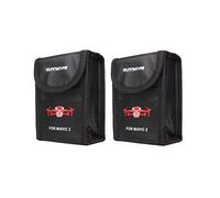 Mavic 2 LiPo Battery Safety Storage Bag for 1pc DJI Mavic 2 Pro/Zoom Drone Flight Battery (2-Pack)