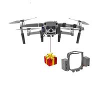 Mavic 2 Pro/zoom Drone Clip Payload Delivery Airdropper Transport Device Drone Release Fishing Bait Release fishing drone Carrying Wedding Proposal Device drone(Load capacity 0.95Ib)
