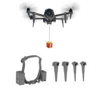Mavic 4 Pro Payload Airdrop System, for DJI Mavic 4 Pro Transport Release with Landing Gear, Wedding Ring Thrower Fishing Bait Clip Delivery Advertising Air Aerial Gift Rescue Thrower Kit