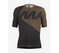 Mavic Aksium Graphic Jersey short sleeve brown black - M