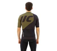 Mavic Aksium Graphic Short Sleeve Jersey M Carbone / Olive