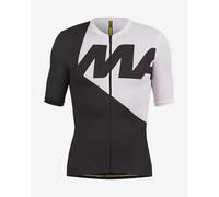 Mavic Aksium Graphic Short Sleeve Jersey White Black - S