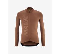 Mavic Aksium Long Sleeve Jersey Brown S Men