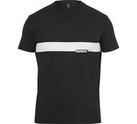 Mavic Corporate Stripe Logo Bicycle Cycle Bike T-Shirt Black / Off White