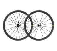 Mavic Cosmic SL 40 M11 Rim Brake Bicycle Cycle Bike Wheels Black - Pair