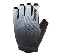 Mavic Cycling Gloves - Aksium Gradient Mitts, Fingerless - Black / White