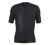 Mavic Cycling Jersey Mens - Aksium, Performance Fit, Short Sleeve - Black