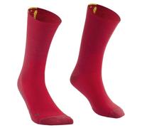 MAVIC Unisex Essential High Cycling Socks, Burgundy, M (39-42)