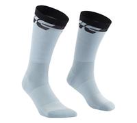 MAVIC Unisex Ksyrium High Cycling Socks, Celeste/Off White, L (43-46)