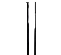 Mavic E-crosstrail Sl Carbon 29´´ Front Spokes 14 Units 298 mm Black