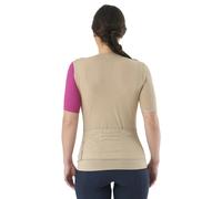 Mavic Essential Short Sleeve Jersey Beige M Woman M Wpe / Fush