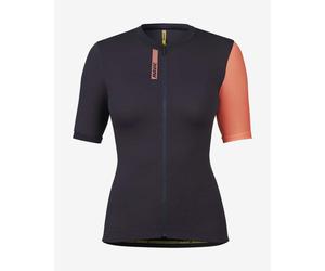 Mavic Essential Short Sleeve Jersey Black Light Pink Women - S