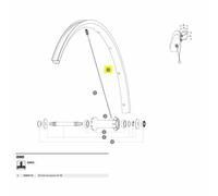 Mavic Front Ksyrium Sl Rb Road Bike Rim 700 - 28´´ Black