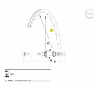 Mavic Front/rear Ksyrium Sl Disc Road Bike Rim 700 - 28´´ Black