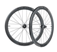 Miche Bicycle Cycle Kleos RD Campagnolo Tubeless Wheels Black - 50 MM - Pair