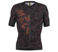 Mavic Cycling Jersey Mens - Aksium Graphic, Short Sleeve - Bronze Carbon