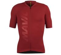 MAVIC Men's Aksium Jersey, Burgundy, M