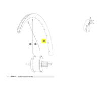 Mavic Rear Ksyrium S Disc Ebm Road Bike Rim 700 - 28´´ Black