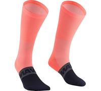 MAVIC Unisex Aksium High Cycling Socks, Coral/Deep Blue, L (43-46)