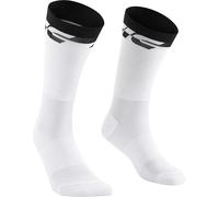 MAVIC Unisex Ksyrium High Cycling Socks, White/Black, L (43-46)