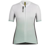 Mavic Essential Graphic Short Sleeve Jersey Green M Woman