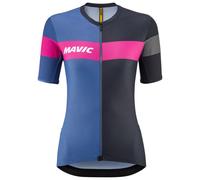 Mavic Ksyrium Pro Short Sleeve Jersey Blue XL Woman