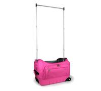 Mavii Garment Rack Duffel-Wheeled 28 Inch Collapsible Bag, Travel Costume Rack Rolling Upright Luggage, Color Options, Hot Pink 22", Mavii 22" Hardside Bottom Collapsible Dance Bag
