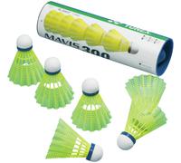 Mavis 300 Yellow Badminton Shuttlecocks - 6 Pack