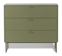 Mavis - Deus Chest Of Drawers Olive, 3 Drawers - Olive