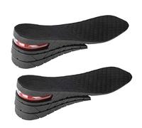 Mavis Laven Four Layers Adjustable Height Increase Insoles Unisex PU Heel Lift Height Increase Shoes Pad (3 layer)