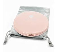 Mavoro Magnifying Compact Mirror | 1x/10x Magnification | 10cm Small Pocket Purse Double Sided Travel Makeup Mirror | Folding Portable Hand Compact Mirror for Handbag and Purses (Millennial Pink)