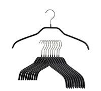 MAWA Hanger, Carbon Steel Polyvinyl Chloride (PVC), Black, Set of 10