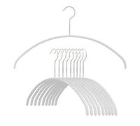 MAWA Hanger, Carbon Steel Polyvinyl Chloride (PVC), White, 10 pcs