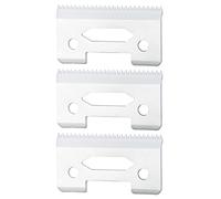 MAWAER 3pcs Fifth Generation Stagger Sharp Universal PRO Hair Clipper Replacement Blades for WAHL Hair Clipper and Magic Clip 8148 Series (3 PCS White)