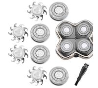 MAWAER 4pcs Head Shaver Replacement Blades for Skull Shaver 4 Head Replacement Blades