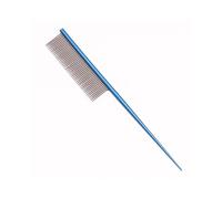MAWERDCXG Cat And Dog Pet Pointed-Tip Comb, Groomer's Parting Tool For Salon Care, Suitable For Braiding Long-Haired Dogs(A)