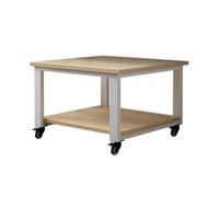 MAWERDCXG Printer Stand Office Mobile Floor Printer Shelf Under The Table Copier Rack Desk Accessories(S:50CMX50CMX28CM)