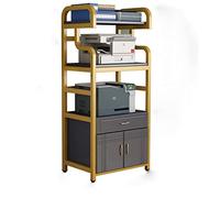 MAWERDCXG Printer Stand Office Printer Stand Storage Living Room Shelf Floor Table Bookshelf Rack Heightened Multi-layer Desk Desk Accessories(B,70cm)