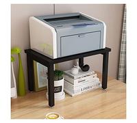 MAWERDCXG Printer Stand Printer Desk Stand with Storage Kitchen Shelf Office Home Desktop 2 Layer Fax Rack & Organization File Desk Accessories(C)