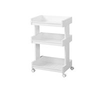MAWERDCXG Printer Stand Printer Stand Wheels for Mobility Detachable Storage Rack File Magazine Suitable for Office Bedroom Kitchen White Desk Accessories(D)