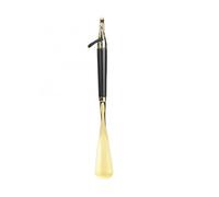 MAWERDCXG Shoe Horn Horse Head Shoe Horn Lifter Universal Long Beech Handle Handled Shoehorn Brush Shoes Tool Shoehorns(B)