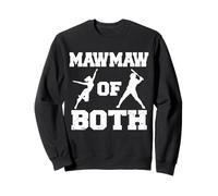MawMaw Of Both Dance Baseball Funny Dancer Sport Player Sweatshirt