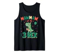 Mawmaw of The 3Rex Dinosaur 3rd Birthday Celebration Tank Top