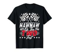 Mawmaw Of The Two Fast Second Birthday Racing Car Family T-Shirt